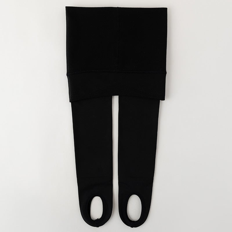 Loquat Girls Dance Socks Pantyhose Dance Pants White Silk Stockings Skin Color Practice Dancing Socks Thin Velvet - Image 1